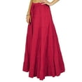 thumbnail image 5 of Phagun Skirt Long Maxi Skirt Beach Wear Cotton Summer Wear Clothing, 5 of 5