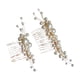 thumbnail image 3 of unbranded 2Ud Accesorios Dorados Con Peines Y Para En Bodas Y Eventos Especiales, 3 of 8