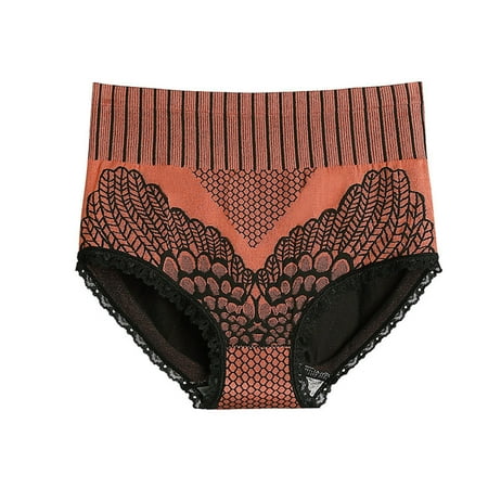 LEEy-world Women Underwear Wo No Show Seamless Underwear  Amazing Stretch & No Panty Lines  Available in Plus Size Red