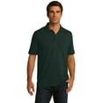 thumbnail image 1 of Polo de punto jersey de mezcla central de Port & Company?. KP55 Puerto & Compa??a KP55, 1 of 1