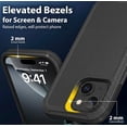 thumbnail image 4 of iPhone 14 Plus / iPhone 15 Plus Case Cover Dual  Layer Rugged / Heavy Duty / Shockproof 6.7" Black, 4 of 6