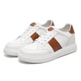 thumbnail image 2 of CMR CHAMARIPA Invisible Height Increase Shoes | White Soft Leather Casual Sneakers 8CM / 3.15 Inches, 2 of 11