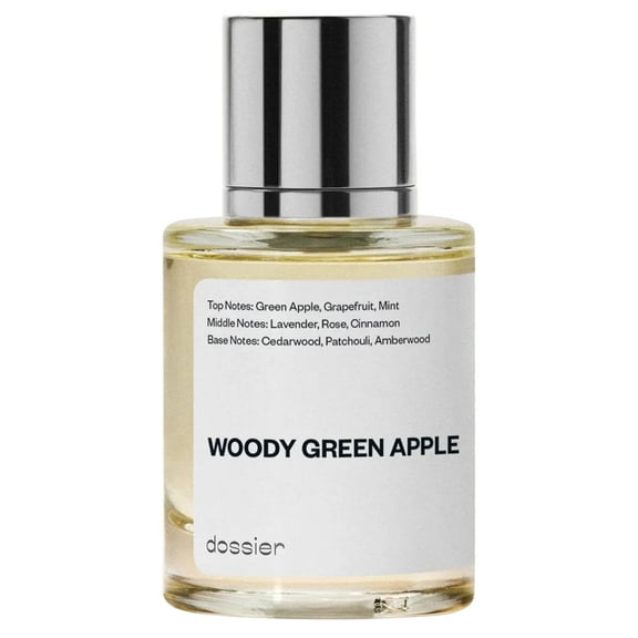 Dossier Woody Green Apple Eau De Parfum, Inspired by Paco Rabanne's One Million, Cologne for Men, 1.7 oz