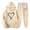 Beige, variant on Women's Sweat Suits Plus Size Fashion Sports Casual Coat Long Pants Hooded Sweater Pants Set Long Sleeve Hooded Set