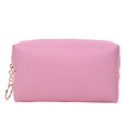 thumbnail image 3 of Bolsa de cosméticos de mujer de gran apariencia, bolsa de cosméticos tipo billetera de PU, bolsa de tocador portátil impermeable, bolsa de cosméticos de viaje para lápiz labial, 3 of 5