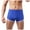 Blue, variant on Ohufall Mens Underwear Men's Underwear Low Waist Fashion Color Stripes Comfortable Erotic Panties Clearance