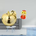 thumbnail image 2 of Estatua decorativa,Escultura de frutas para decoración del hogar para escritorio interior.,Figura de cerámica para escritorio,Estatua de serpiente china,Estatua de serpiente para el Año, 2 of 8