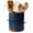 Dark Blue, variant on Utensil Holder Dusty Blue 360° Rotating Extra Large Ceramic Kitchen Countertop