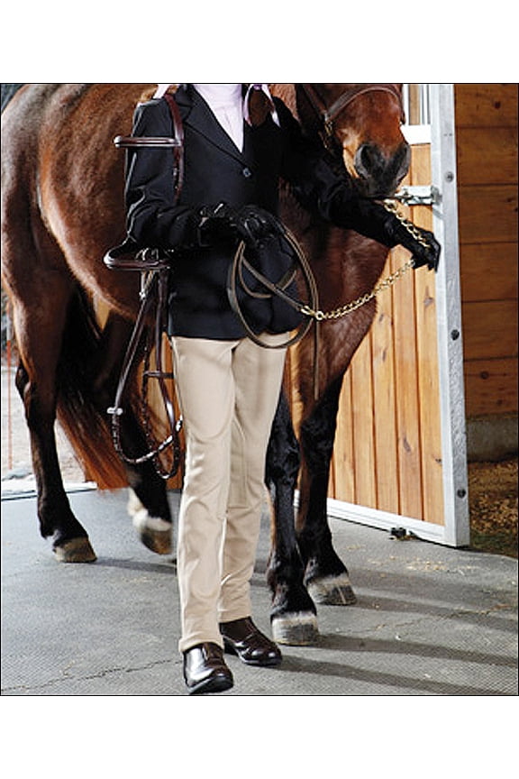 Shires Equestrian Horse Tack Childrens Jodhpur Cotton Breeches Tan 16 Years