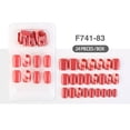 thumbnail image 3 of Uñas postizas Qarigey Jelly Rubber Sin olor irritante Cobertura completa Paster ligero y transpirable Tipo 34 F741, 3 of 6