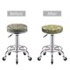 thumbnail image 5 of Balery Snake And Floral Fundas de asiento para taburete de bar redondo de tela de terciopelo ajustables que protegen de arañazos y manchas para sillas de 14 a 17 pulgadas.-14 inch, 5 of 7