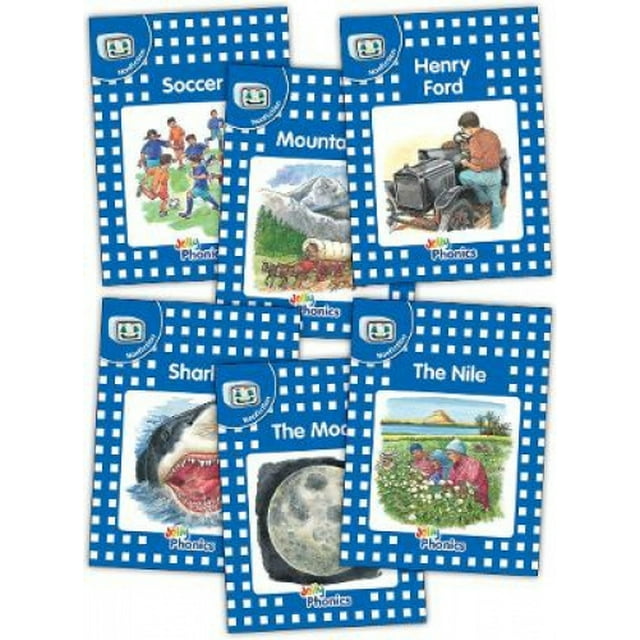 Jolly Phonics Readers, Nonfiction, Level 4: in Precursive Letters (BE) (Jolly Phonics Readers, Complete Set Level 4)