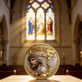 thumbnail image 6 of Easter Religious Commemorative Coin, Jesus Christ Collectible Token, Spiritual Religious Keepsake Coin for Easter Holiday Gift Church Souvenir Home Decor, 6 of 7