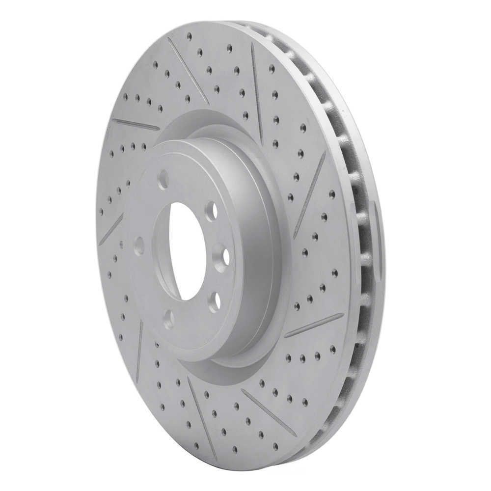 Dynamic Friction Company 830-11032R DFC Geoperformance Rotor - Drilled and Slotted