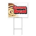 thumbnail image 1 of Cinnamon Bread (18" x 24") Yard Sign, Includes Metal Step Stake, 1 of 6