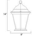 thumbnail image 2 of Maxim Lighting - Three Light Outdoor Hanging Lantern - Outdoor Hanging Lantern -, 2 of 2
