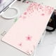 thumbnail image 2 of Alfombrilla de ratón para juegos con flor de cerezo rosa, 1000x500, alfombrilla de ratón para ordenador, alfombrilla grande para ratón XXL, alfombrillas de escritorio Kawaii para jugadores de PC, 2 of 5