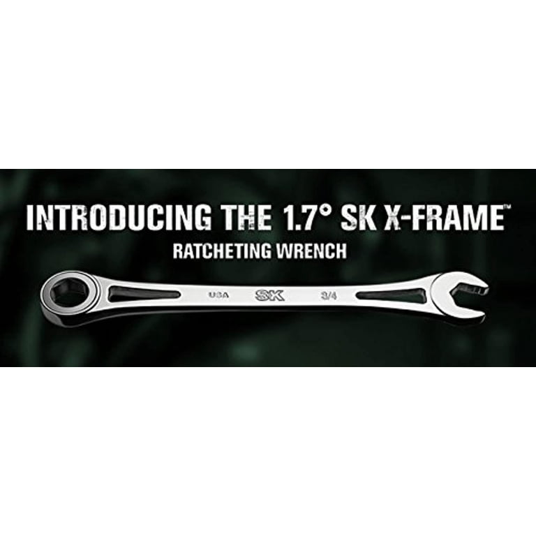 SK Hand Tools 80006 - 13mm 6pt X-Frame Ratcheting Combination Wrench SK Hand Tools 80006 - 13mm 6pt X-Frame Ratcheting Combination Wrench