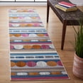 thumbnail image 3 of SAFAVIEH Orwell Dusko Abstract Area Rug, Grey/Orange, 4' x 6', 3 of 9