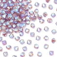 thumbnail image 3 of 144pc Preciosa® Crystal Beads Czech Crystal Bicone(451 69 302 Rondelle) 20020 20000 Light Amethyst AB 2x 4mm, 3 of 4