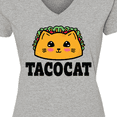 thumbnail image 4 of Inktastic Tacocat Cindo De Mayo Women's V-Neck T-Shirt, 4 of 5