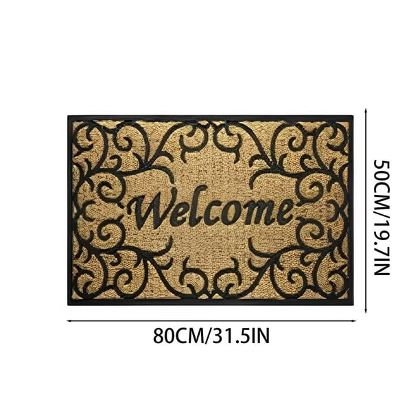 Dvkptbk Door Mat Doormat in Summer 31.5x19.7 Inches, Outdoor Home Front Porch