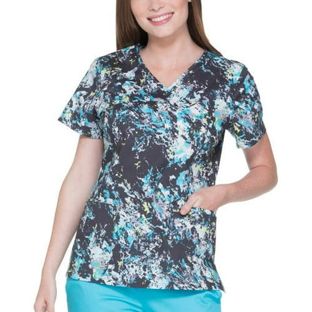 Woman's Fashion Collection Cotton V-Neck Scrub Top