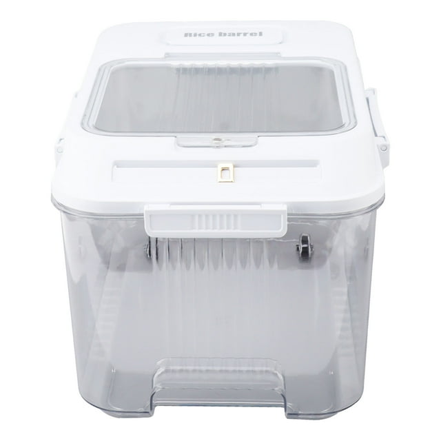 Thickening Transparent Rice Storage Container Sealing Reusable For Home