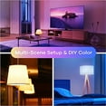 thumbnail image 6 of Matter BR30 Smart Light Bulbs, RGBTW LED Color Changing Light Bulbs Bundle Matter Smart Plug, Work with Apple Home, Siri, Alexa, Google Home, SmartThings$$Tools & Hardware Other, 6 of 8