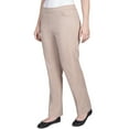 thumbnail image 3 of Alfred Dunner Women's Slimming Allure Stretch Short Length Pants, 3 of 4