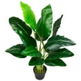thumbnail image 4 of Northlight Potted Artificial Bird of Paradise Plant - 43", 4 of 9