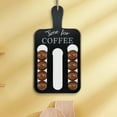 thumbnail image 5 of K Cups Holder,K Cup Carousel, Coffee Pods Storage Organizer Stand, Wooden Coffee Pod Wall Holder Rectangular Coffee Pod Storage Stand with Handle Espresso Coffee Pod Rack, 5 of 7