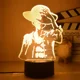 thumbnail image 3 of Luz de noche de dibujos animados Roronoa Zoro Luffy Nami Anime figura de una pieza 3D LED Mesa Lampe juguetes Usopp Sanji Chopper Hancock regalo de Navidad, 3 of 5