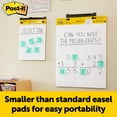 Postit® Super Sticky Mini Easel Pad, 15 x 18 Inches, 20 Sheets/Pad, 1