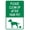 Warning Sign 6, variant on Please Clean Up After Your Pet Warning Sign - 8"x12", Security Metal Decor for Business, Office, Yard, Street, Road, Home, Pet Zones