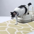 thumbnail image 2 of SussexHome Pets Ultra-Thin Cat and Dog Litter Mat for Litter Box - Washable Soft Natural Cotton Cat and Dog Feeding Mat - Paws-Kind Slip Resistant Place Mat - 2' x 3', 2 of 7
