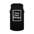 thumbnail image 6 of ZVNAΖH Kids Boys' Custom Basketball Jersey, Quick Dry Mesh Sleeveless Tank for Sports, Team Uniforms & Casual Wear (3-17Y), 6 of 9