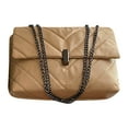 thumbnail image 1 of Bolsos cruzados para mujer, bolso de hombro, bolso de mano para mujer, monederos pequeños con correa de cadena, color caqui:;:;, 1 of 5