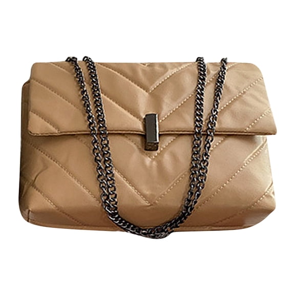 Women Genuine Leather Shoulder Bag Ladies Fashion Clutch Purses Quilted Crossbody