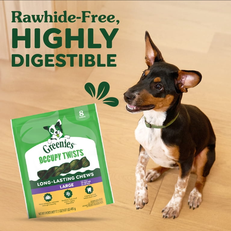 【最終価格】COOTIE スタジャン オリーブグリーン Greenies Occupy Twists Natural Dog Treats Large Breed, Chicken