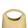 thumbnail image 5 of Bag Shaped Flower Vase Handbag Shape Ceramic Vase for Countertop Anniversary Yellow, 5 of 8