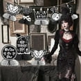 thumbnail image 2 of Kreatwow Bride or Die Bachelorette Gothic Bachelorette Honeycomb Centerpieces Party Decorations Gothic Bachelorette Table Decorations Rip Single Life Gothic Wedding Bachelorette Party Supplies, 2 of 6