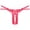 Red-A, variant on Bigersell Period Panties Clearance Women's Underwear Seamless Panty Style P-591 Polyester Cheeky Panties Ladies Seamless Thong Briefs High Waist Women's Bikini Panties Blue One Size