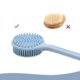 thumbnail image 5 of Cepillo de masaje corporal Cepillo para la espalda Mango largo Cepillo para el baño y la ducha con cerdas antideslizantes y ultrasuaves Cepillo corporal de silicona exfoliante anticelulítico, 5 of 5