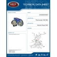 thumbnail image 2 of Detroit Diesel S60 Colder Low Temperature Thermostat 180 DEG (2 Pcs Set) (23503825), 2 of 3