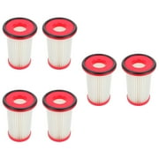 6 pcs  Vacuum Cleaner Filter Elements Replacement Dust Collector Parts Filter