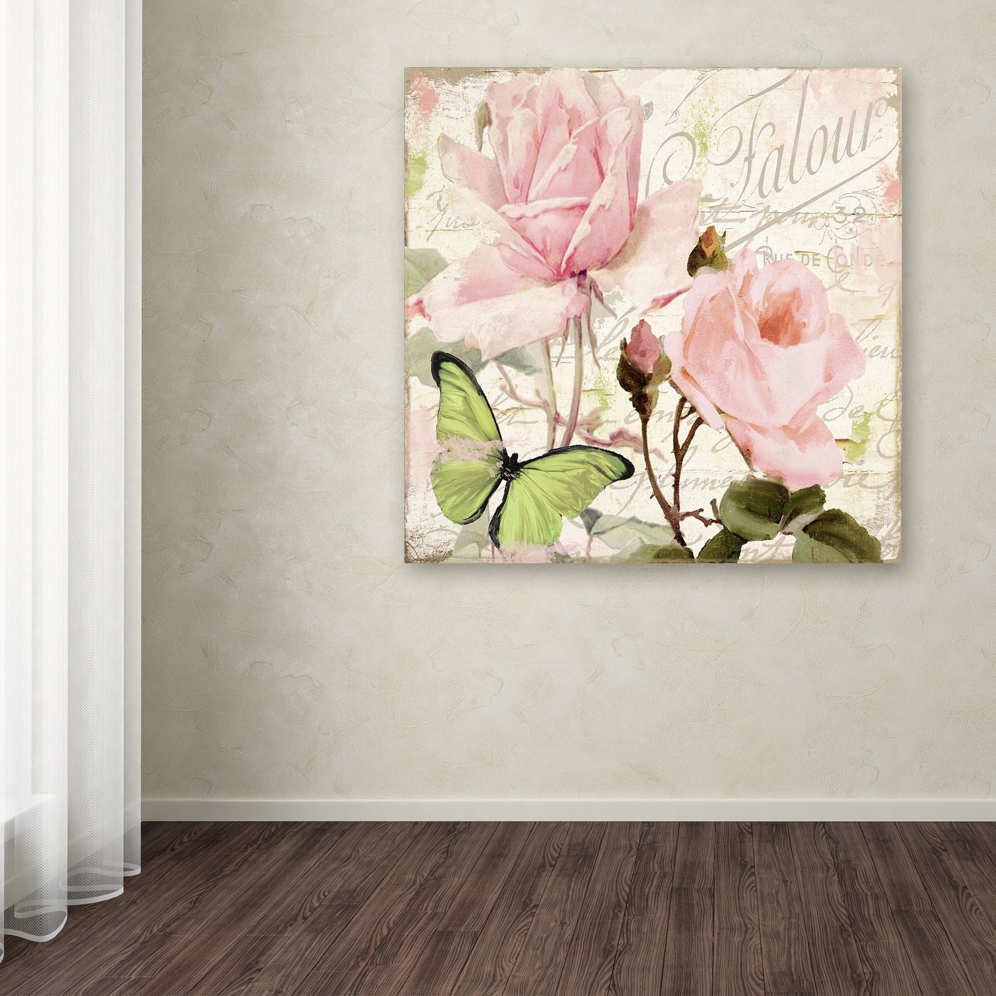 Trademark Fine Art "Florabella III" Canvas Art by Color Bakery