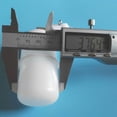 thumbnail image 4 of 2 Pcs Robinet Flottant pour Distributeur d'Eau (Argent Blanc), 4 of 5