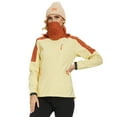 thumbnail image 3 of Women's Winter Jacket Fleece Lined Skiing Windproof - Lemon, 3 of 7