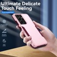 thumbnail image 7 of Slim Hybrid 2-In-1 Hard PC Soft TPU Shockproof Cover Protective Case for Samsung Galaxy S21 FE, 7 of 7